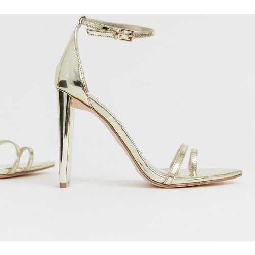 sandales dorées asos